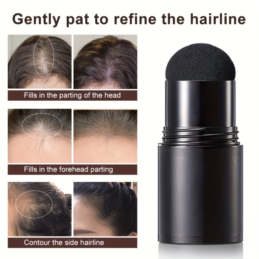Hair Root Concealer Powder with Brush - Instantly Covers Gray Roots & Thinning Hairline, Plant-Based Keratin Formula, Natural-Looking Coverage for All Hair Types, Women & Men, 6 Sh - product image 15