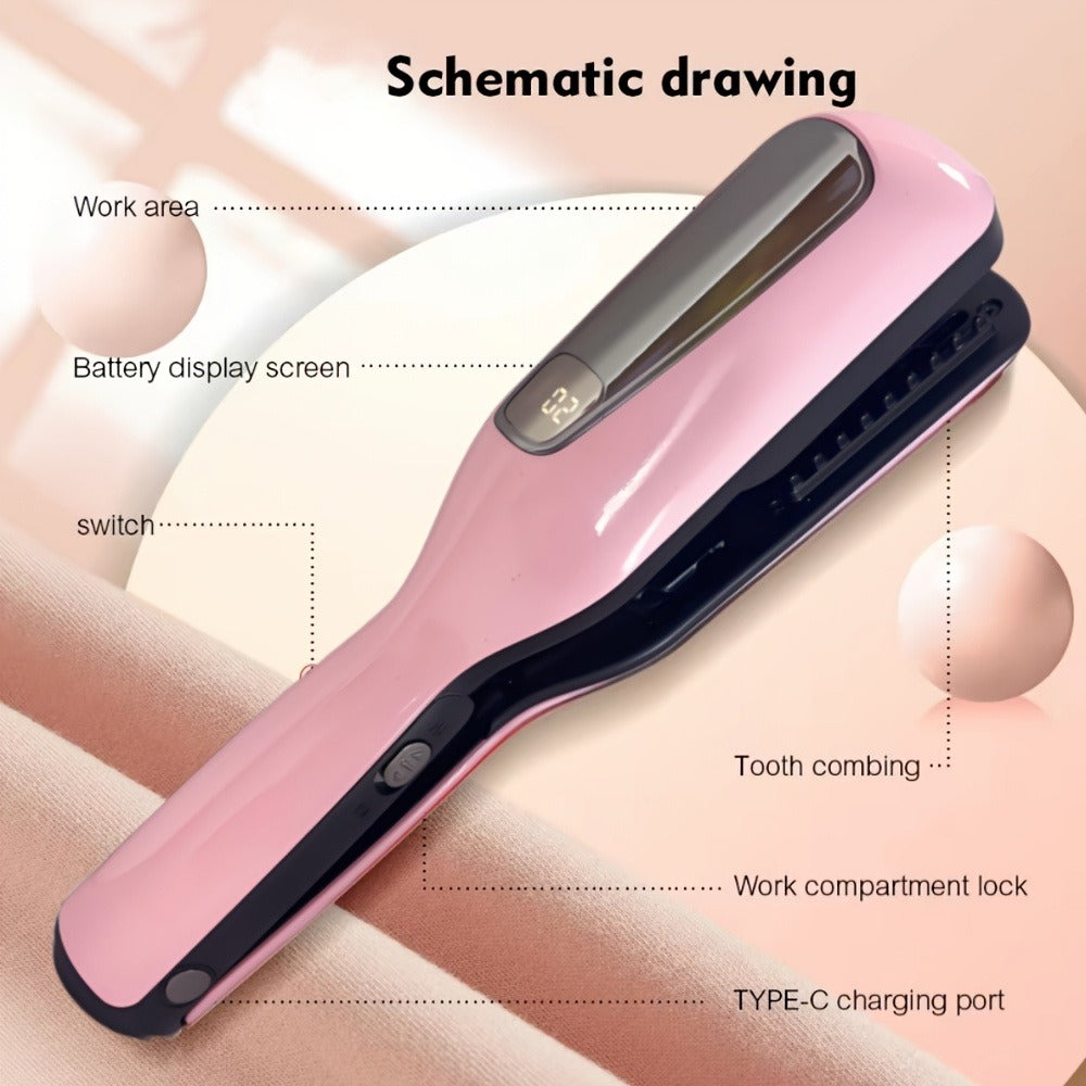 Split End Trimmer for Women — Professional Portable Hair Cutting Tool for Removing Split Ends & Damaged Hair Repair, Works on All Hair Types, Salon-Quality At-Home Hair Care Device - product image 6