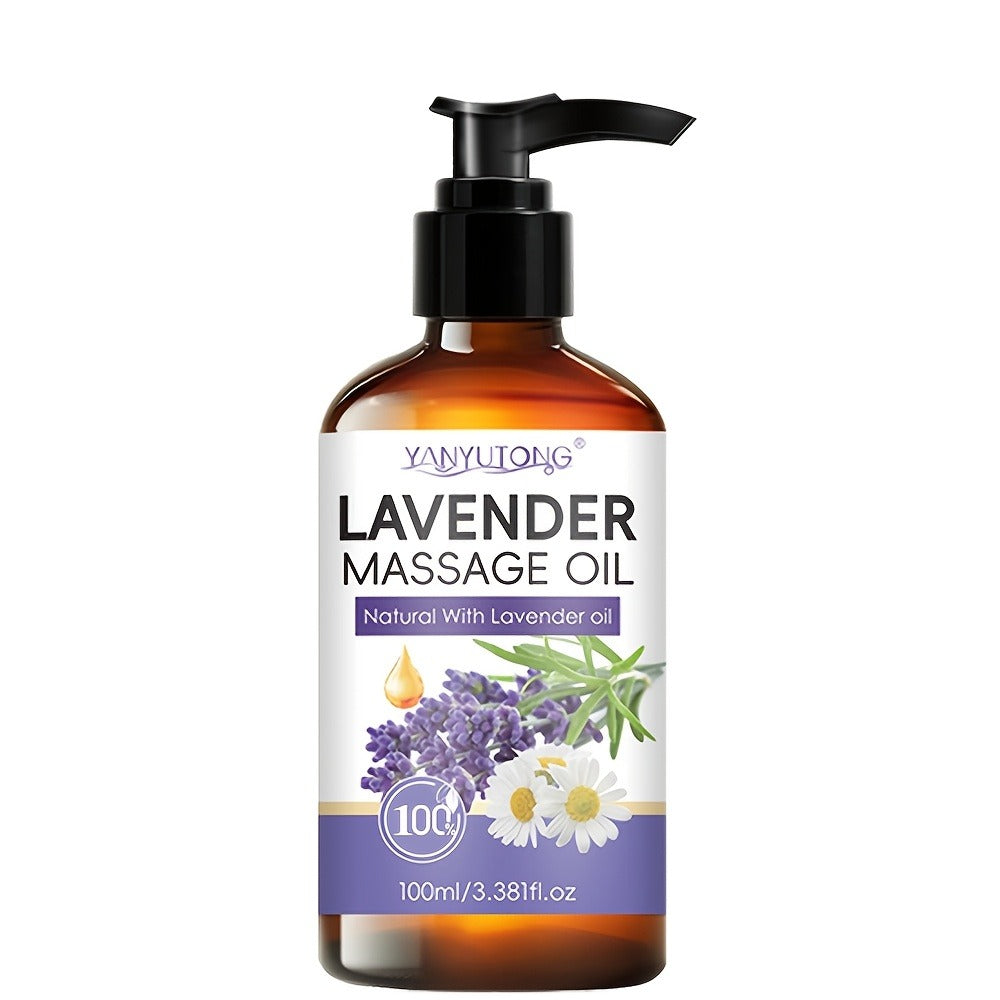 Moisturizing Massage Oil 3.38oz Natural Botanical - Turmeric, Rosemary, Lavender & Cherry Blossom with Glycerin, Nourishing Body Oil for All Skin Types, Gentle Non-Irritating Spa S - product image 7