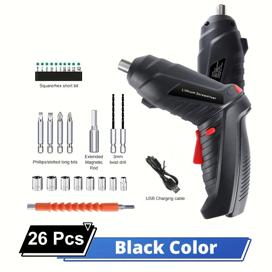 3.6V Mini Electric Drill Screwdriver Set 1300mAh Lithium Battery Power Tools Kit for Home Repair - product image 11