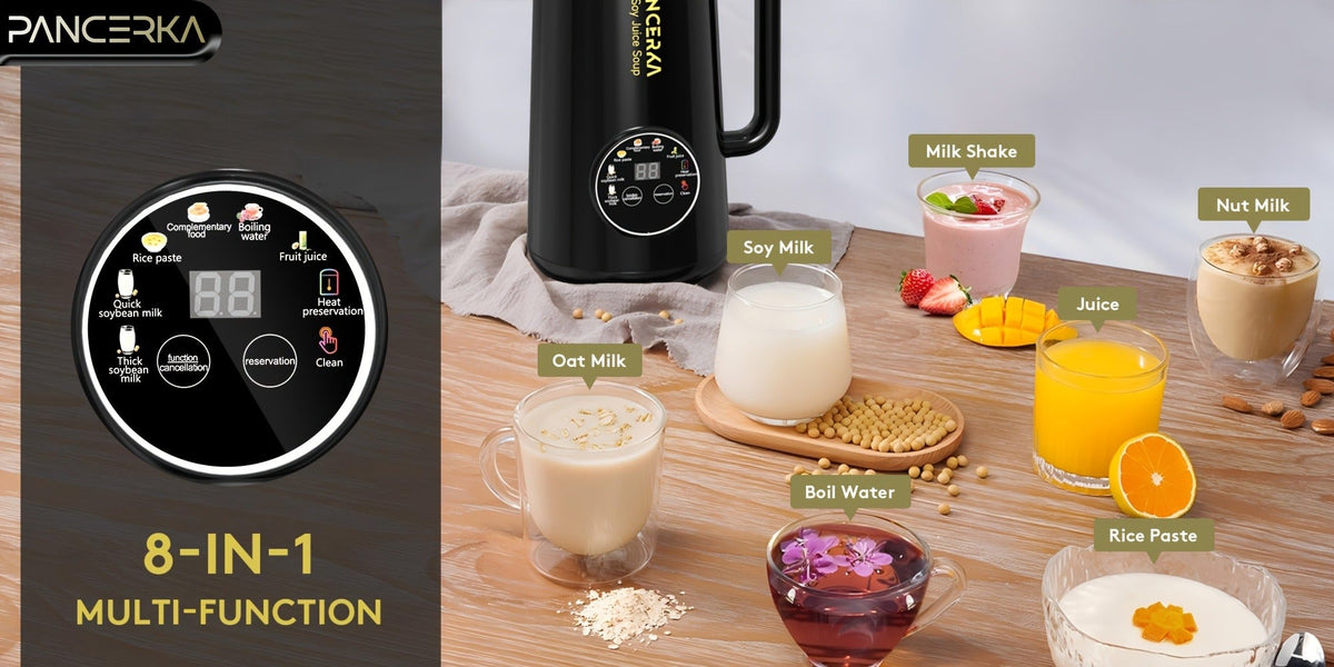 Soy Milk Maker Automatic Nut Milk Machine 27oz - One-Touch Operation, Multi-Functional for Almond, Oat, Soy, Coconut & Plant-Based Dairy-Free Beverages, Easy to Clean, High Capacit - product image 14