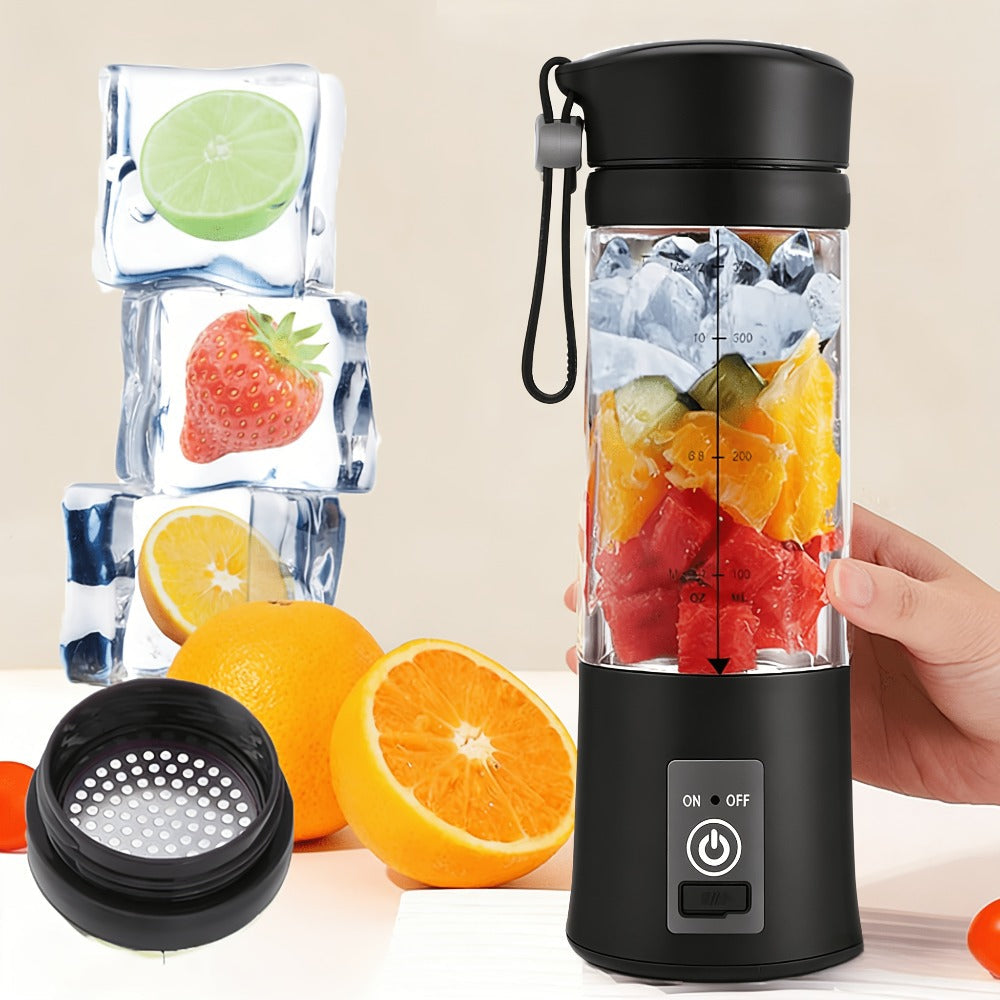 Mini Blender USB Rechargeable 380ml - 6-Blade 22000RPM High-Speed Portable Blender Cup, 304 Stainless Steel, Self-Cleaning, for Smoothies, Shakes & Protein Drinks, Home, Office & T - product image 7