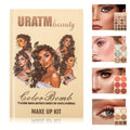 43-Color Eyeshadow Palette Book-Style Folding All-in-One Matte Shimmer Glitter Contour Blush & Highlighter – Multifunctional Makeup Palette for All Skin Tones Everyday & Special Oc - product image 10