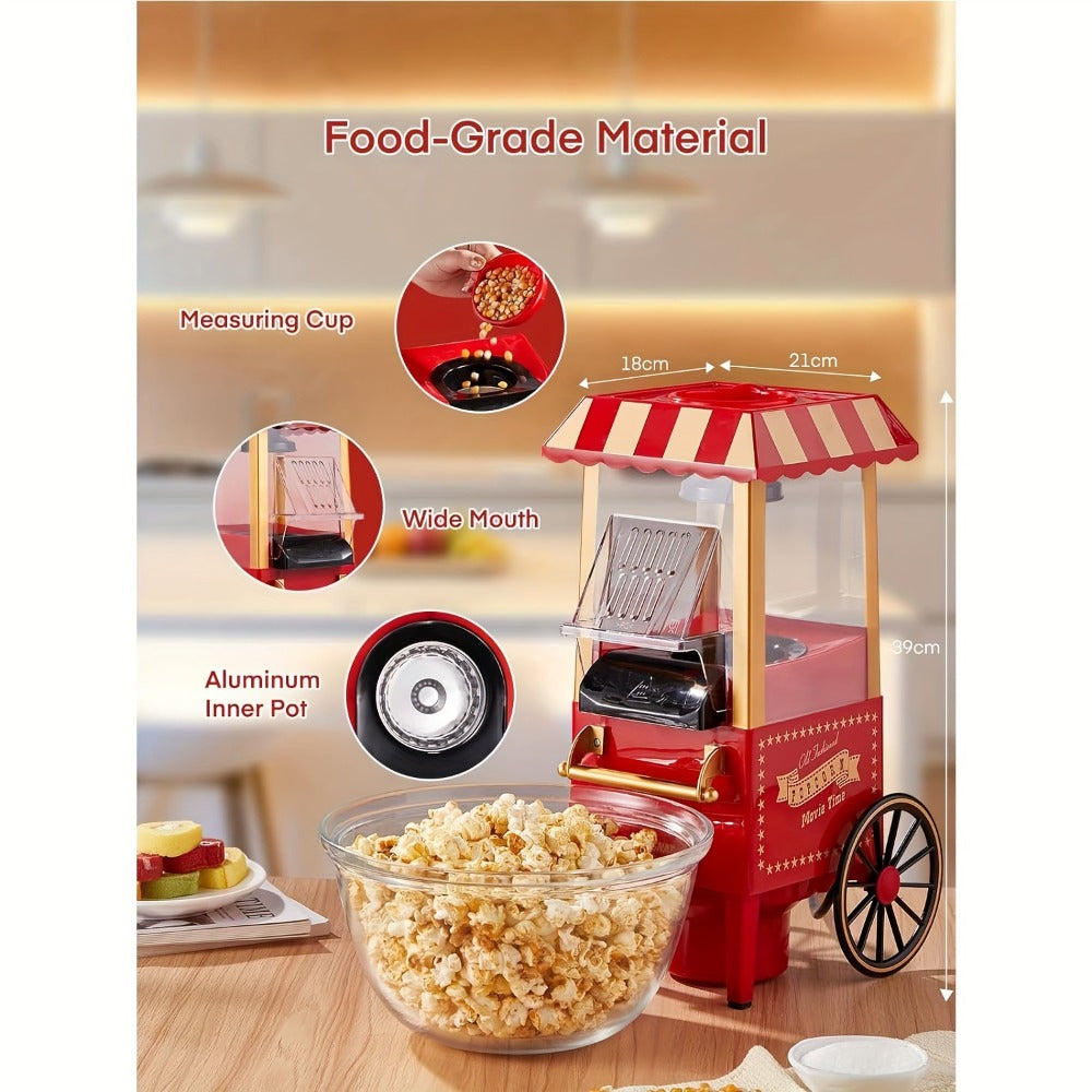 Air Popper Popcorn Maker 1400W – Hot Air Popcorn Machine, Oil-Free & Healthy, Easy to Clean, Best Popcorn Popper for Movie Night, Parties & Kids Birthday - product image 5