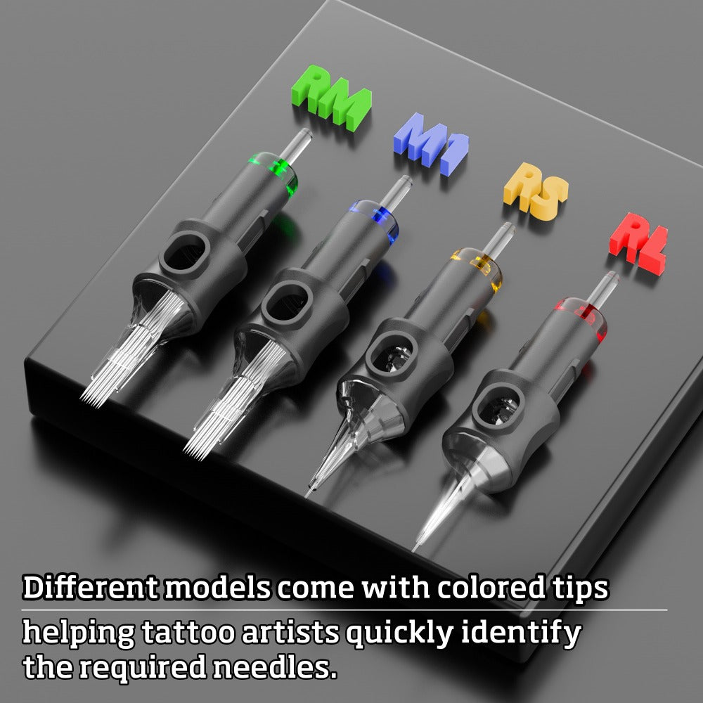 Wireless Tattoo Machine Kit Complete - POSEIDON V5 Rotary Pen with LCD Screen 1500mAh Battery 6H Runtime 10 Needles 11 Ink Bottles Full Tattoo Supplies for Beginners & Professional - product image 9