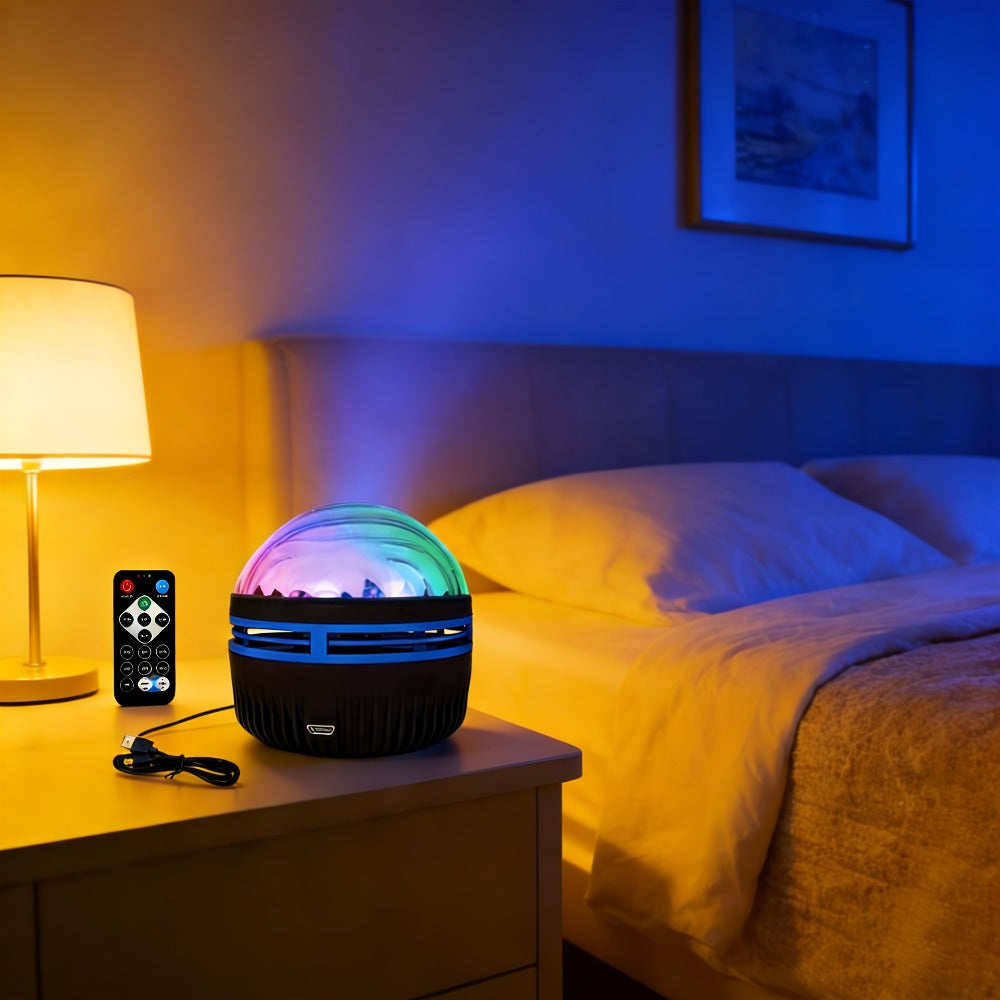 Star Projector Galaxy Night Light with Remote – Aurora Borealis LED Starry Sky Projector, 7 Lighting Effects for Bedroom, Camping, Wedding, Holiday Party & Home Decoration - product image 8