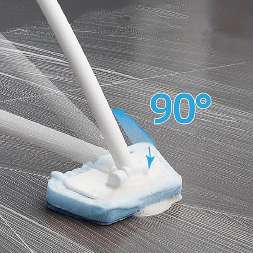 Shower Cleaning Brush Set Replaceable Heads – Bathtub Scrubber, Wall Tile Brush, Window Glass Cleaner & Floor Brush, Detachable Extendable Handle Bathroom Deep Cleaning Kit (7/11/1 - product image 9