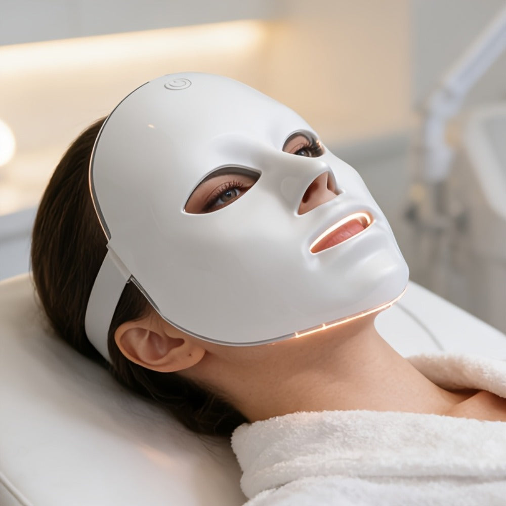 Portable 7-Color LED Facial Mask Device – USB Rechargeable Home Beauty Skincare Tool for Face Care, Anti-Aging & Acne, Perfect Gift for Girlfriend & Valentine's Day - product image 10