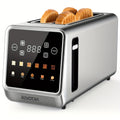 4-Slice Toaster Long Slot Stainless Steel – Touch Screen LED Display, 1.5" Wide Slots, Countdown Timer, Memory Function, Dual Control, 6 Shade Settings - product image 17