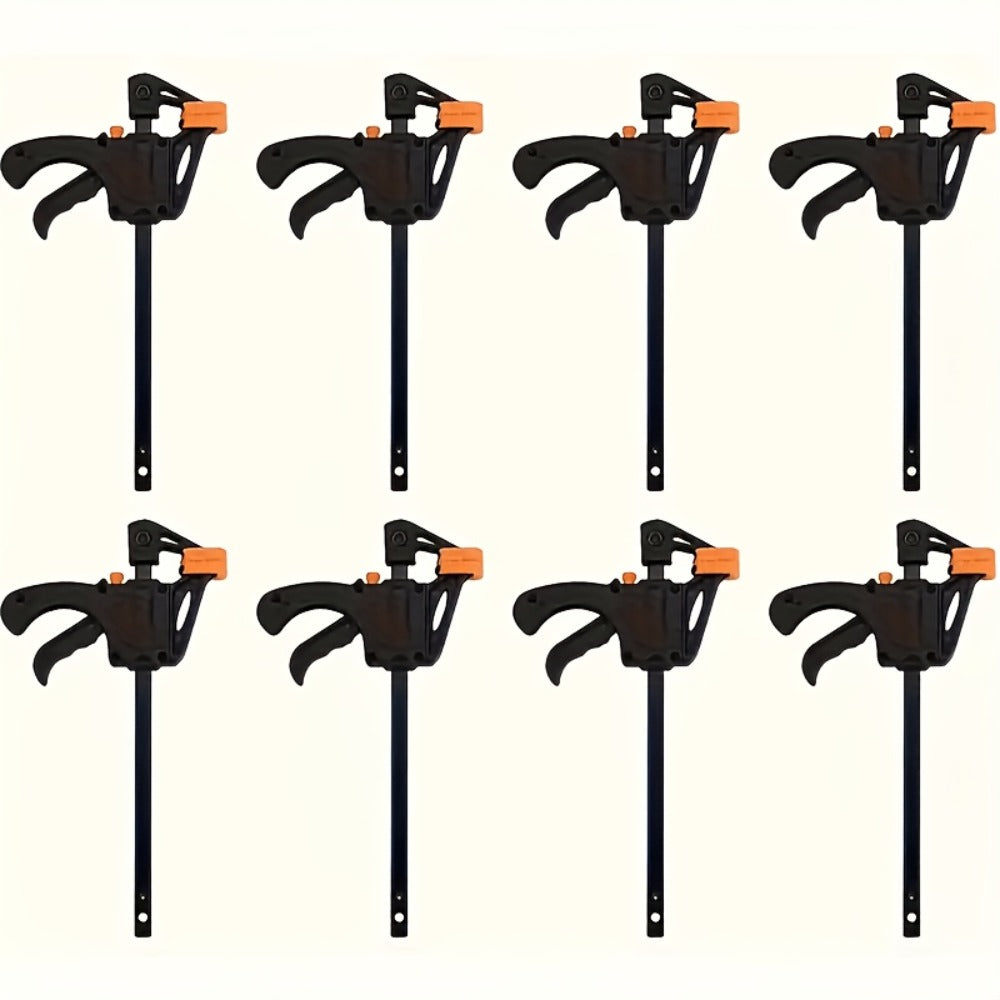 F Clamp Woodworking Quick Clamp Set Ratcheting Bar Clamp with Trigger Handle for Wood Glue DIY Projects - product image 12