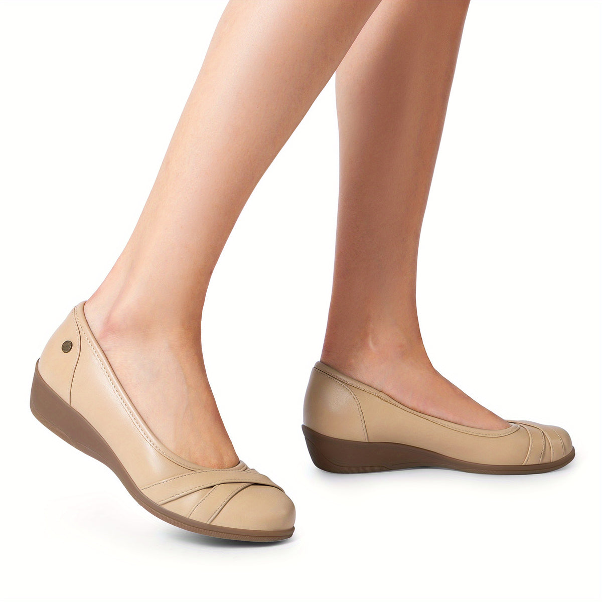 Casual Flat Shoes for Women with a Comfortable Round Toe and Low Heel, Soft-Soled for Long Walks and All-Day Standing, Gift for Ladies - product image 17