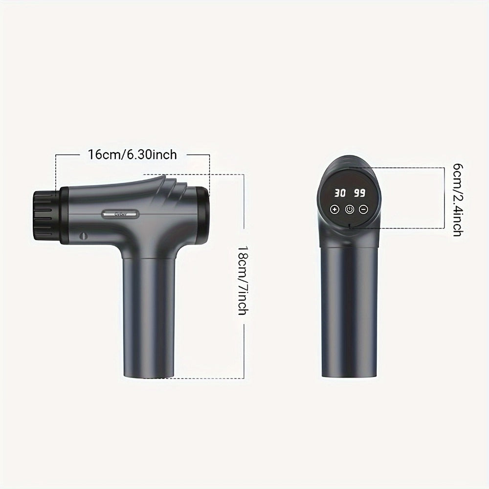 Massage Gun Deep Tissue - GVBER 6-Head Handheld Muscle Massager for Body Pain Relief, Relaxation & Recovery - Gift for Women Men - product image 3