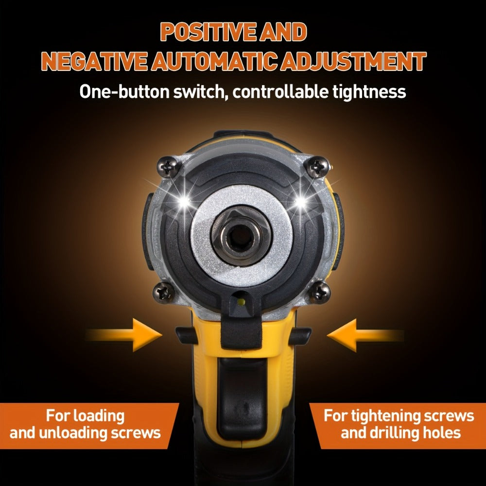 Cordless Impact Wrench 1/2 Inch Brushless – 450N.m 259Ft-lbs High Torque Impact Gun, 3300RPM Variable Speed, 12 Sockets, Fast Charger & Dual Battery Options for Auto Repair & Home  - product image 12