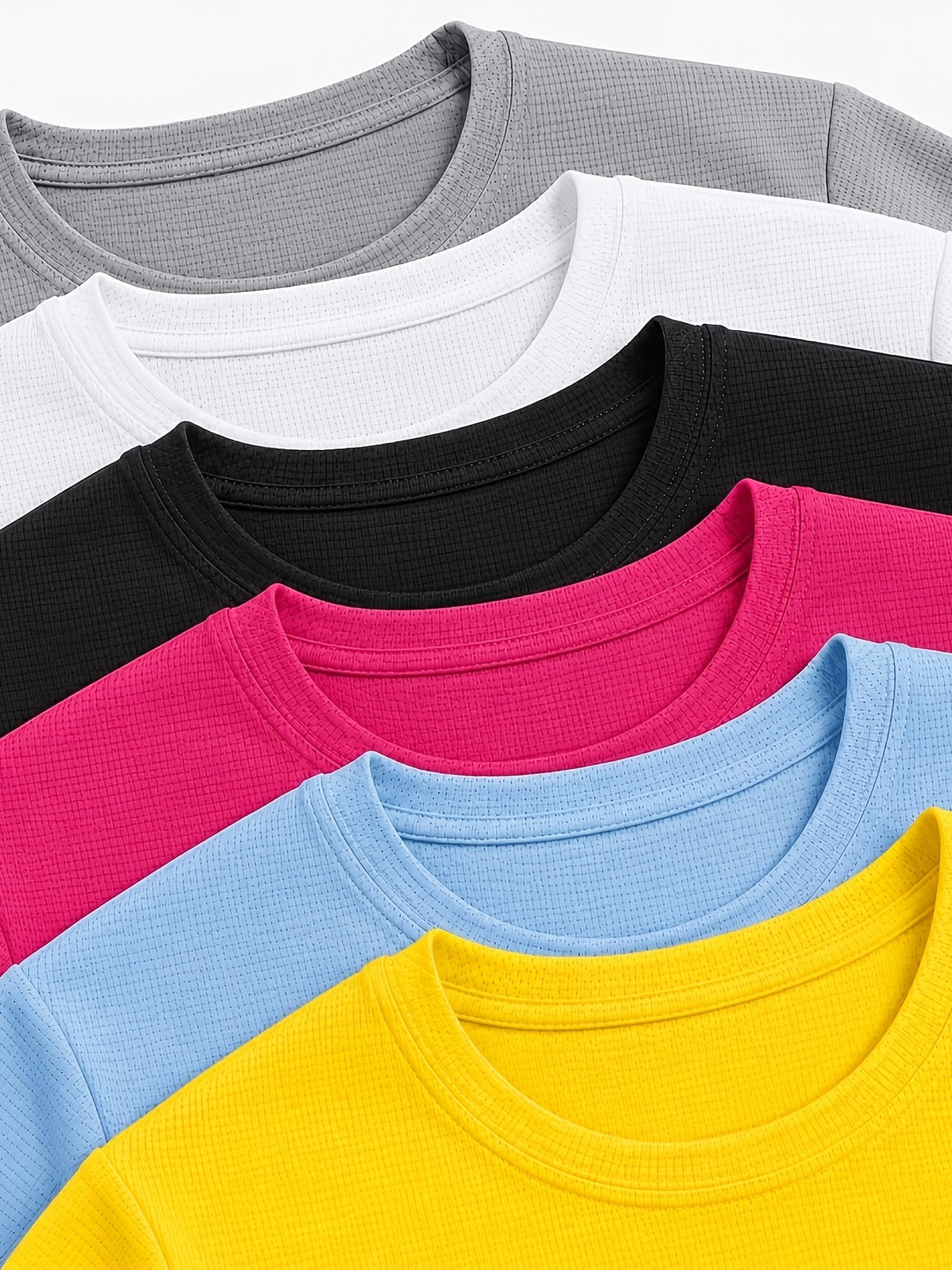 Women's 6-Pack Performance T-Shirts - Breathable, Moisture-Wicking, and Skin-Friendly for, Outdoor, and Everyday Comfort - product image 26