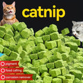 Cat Grass Pellets Freeze-Dried 150g | Mint Flavor Hairball Control Granules, Natural Chewing & Teeth Grinding Snack for Cats, Digestive Support Cat Treat - product image
