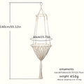 Indoor Cat Nest Basket for 1-2 Cats, 11.81" & 15.75" Diameter – Hand-Woven Rope Cat Hammock & Swing Bed - product image 3
