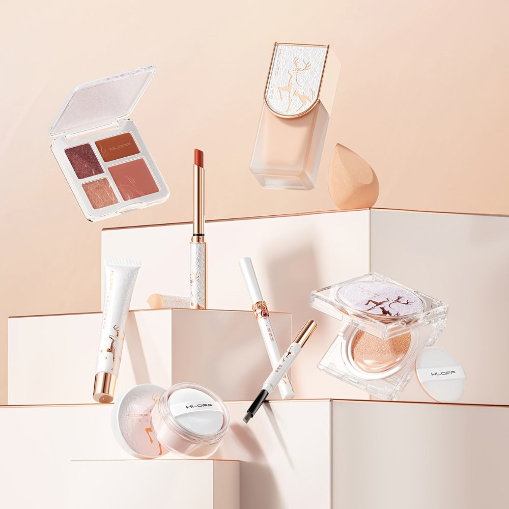 Luxury Makeup & Skincare Gift Set for Women – Complete All-in-One Cosmetic Kit with Beauty Tools, Plant-Based Squalane, Elegant Rose Gold Box, Birthday Christmas Valentine Gift for - product image 7