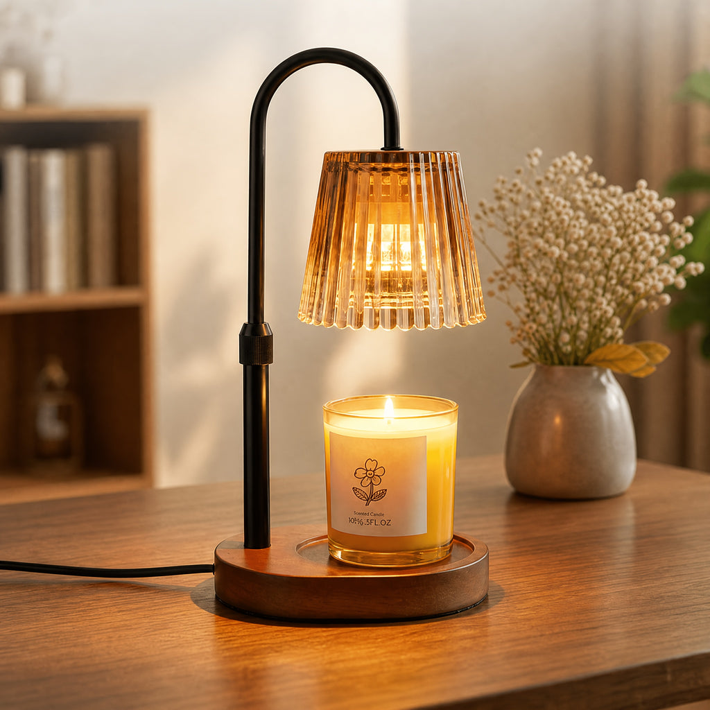 1 Pack Candle Warmer Lamp With Timer Dimmable, Birthday Gifts For Women Mom, House Warming Gifts New Home Decor, Wax Melt Warmer For Jar Candles No Bulb Included