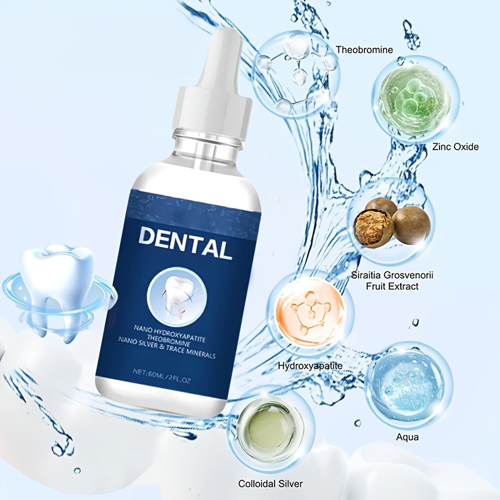 Oral Care Drops with Hydroxyapatite – True Tooth Care Solution for Cavity Protection, Enamel Strengthening & Sensitive Teeth, Daily Gum Health & Fresh Breath Formula, 2.03oz – Idea - product image 3
