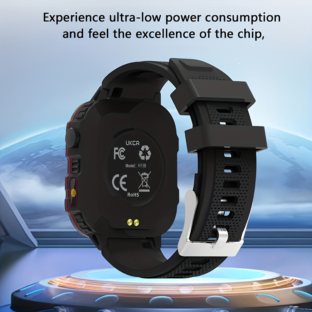 Large-Screen Smartwatch Compatible for iPhone & Android, Wireless Smartwatch with Wireless Calling/SMS, Fitness Tracker, Remote Camera Control, USB - product image 6