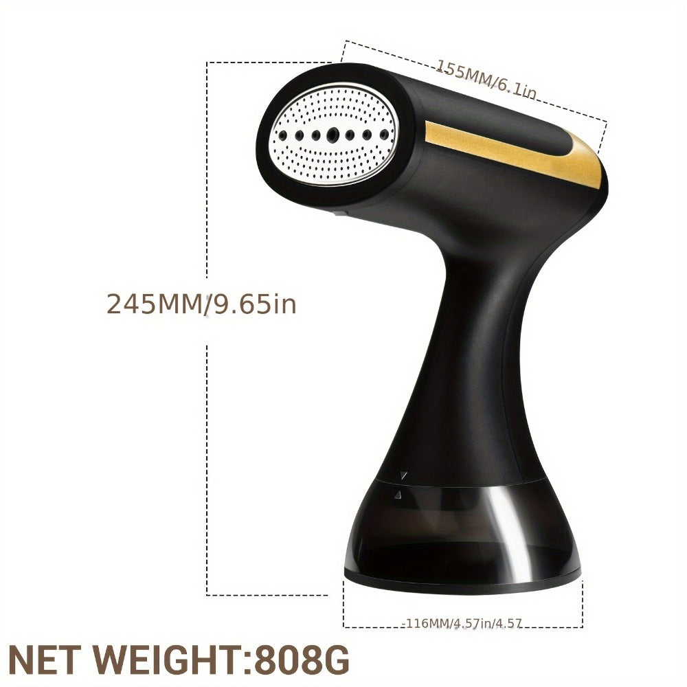 Handheld Garment Steamer 1100W Portable Steam Iron for Clothes, Vertical Hanging Wrinkle Remover with Stainless Steel Soleplate, 300ml Water Tank, 20s Fast Heat-Up, Travel & Home F - product image 4