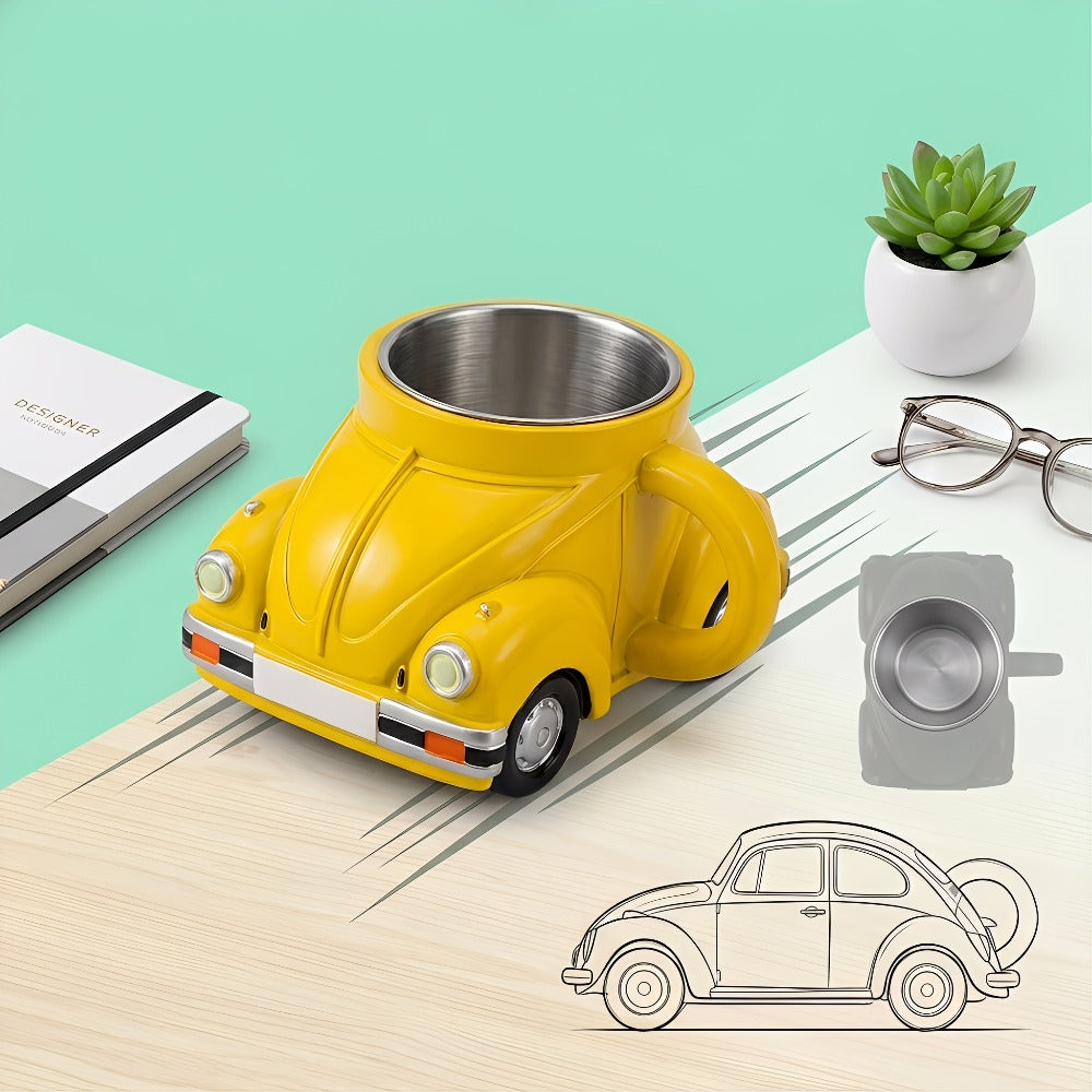 Sports Car Shape Coffee Mug – Fun Novelty Car Shaped Drinking Cup Large Capacity – Unique Tea Cup for Office & Home Decor – Cool Birthday & Christmas Gift for Car Lovers – 6 Colors - product image 13