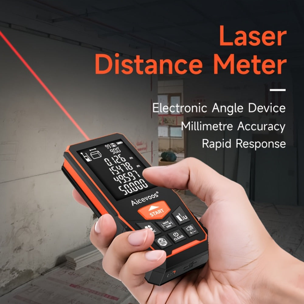 Digital Laser Rangefinder 50M 70M 100M 120M Laser Distance Meter Tape Measure Range Finder for Construction DIY Outdoor Contractor Gift - product image 12