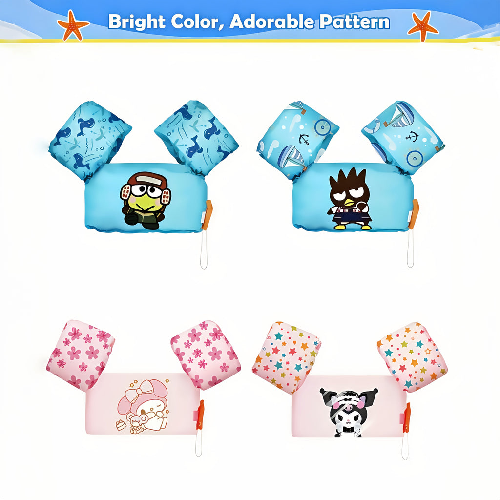 Sanrio Kids Swim Vest Toddler Float Jacket 20-50 lbs Ages 2-6 for Everyday Use - product image