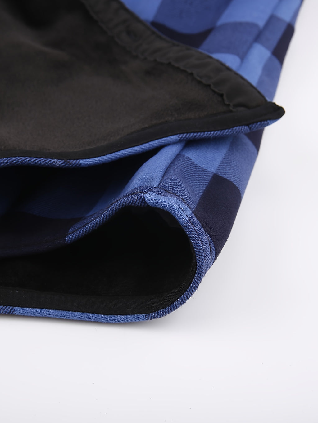 Men's Plaid Hoodie - Casual Long Sleeve Polyester 100% with Button Detail, Regular Fit, Slight Stretch, Woven Placket - Autumn and Winter Warm Leisure Sports - product image 20