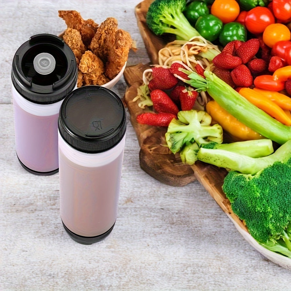 Squeeze Bottles Set of 3 Leak-Resistant Wide Opening Sauce Dispenser Transparent - product image 14