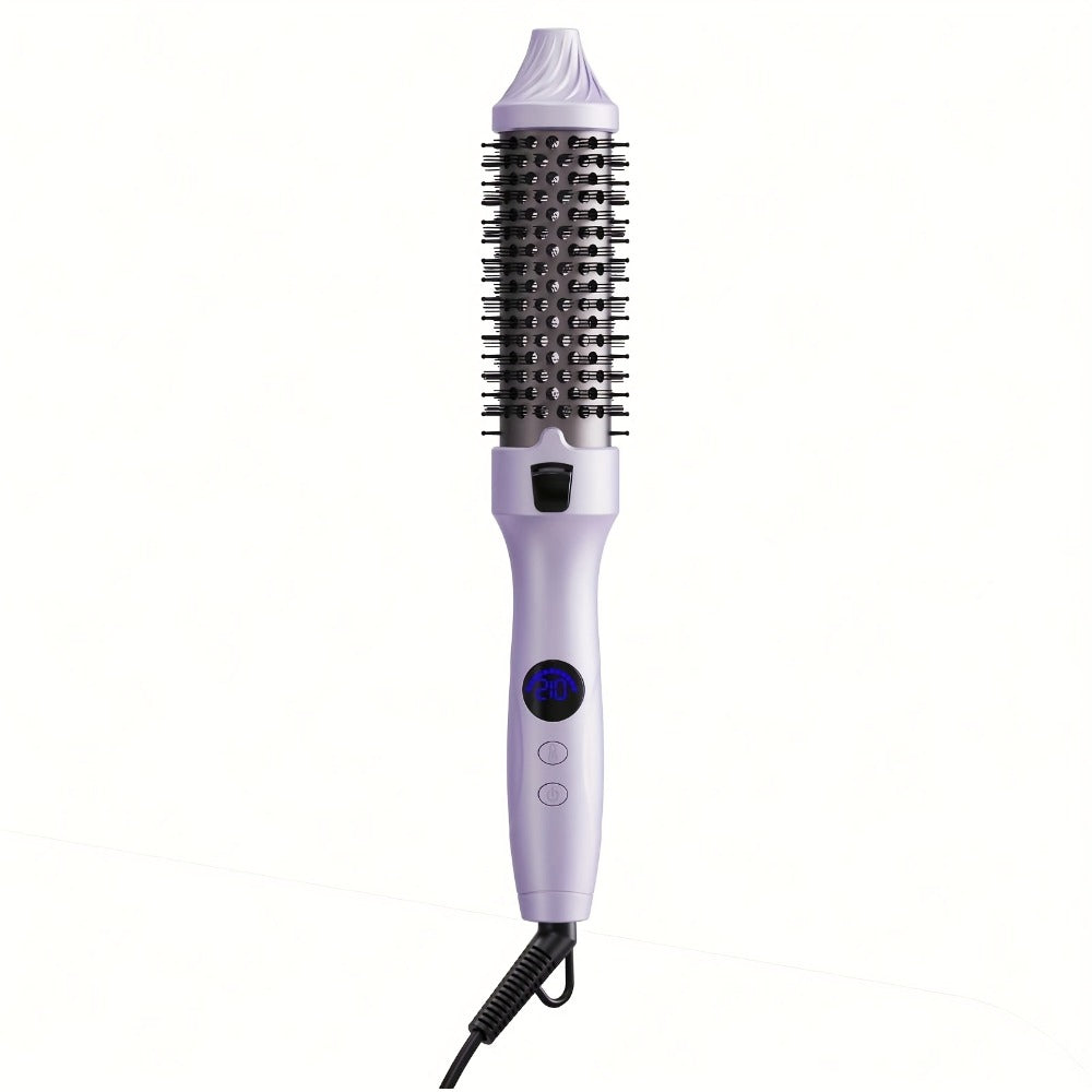 2-in-1 Hot Air Brush Straightener & Curler with Negative Ion Technology – Frizz-Free Blowout Brush with Adjustable Temp Control, Lightweight Travel Hair Styling Tool for All Hair T - product image 5