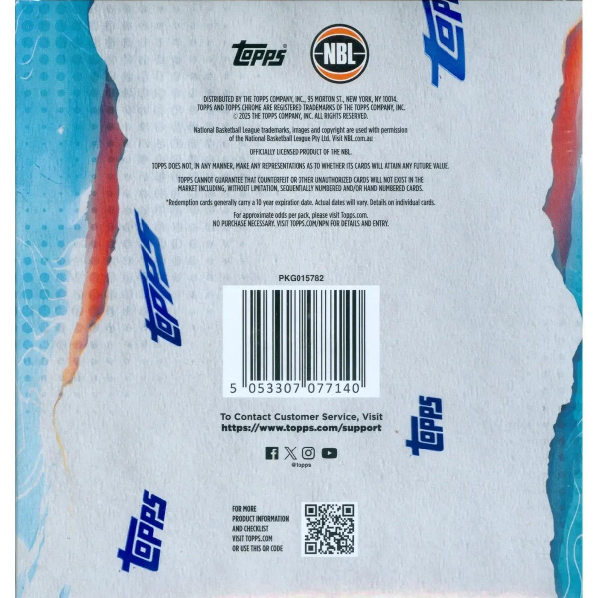 Factory Sealed 60 Cards 10 Packs, Refractors & Autographs, Collector Gift for NBL Fans & Basketball Card Collectors | Topps Chrome NBL Basketball Mega Box - product image 3