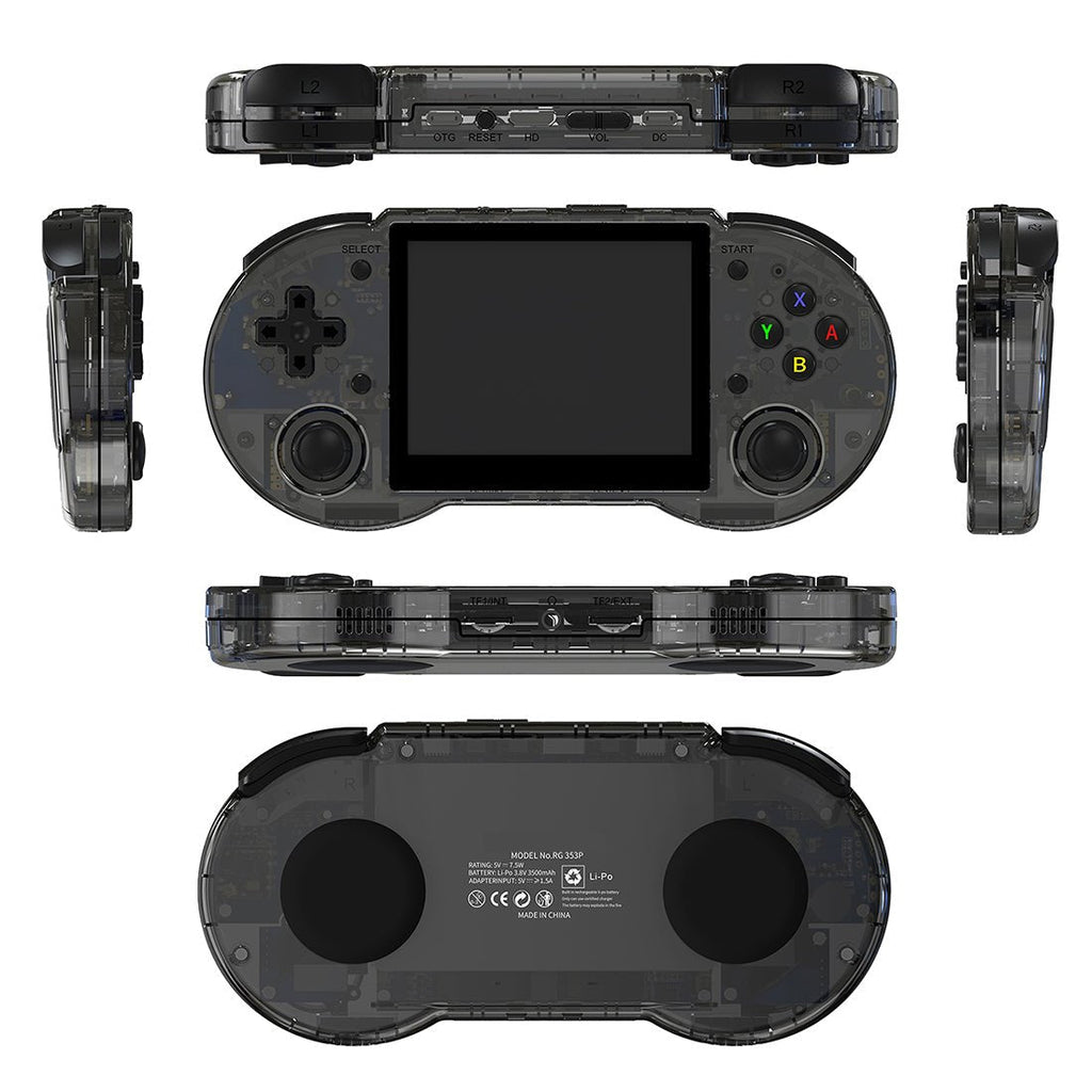 Anbernic RG353P Handheld Game Console Dual OS Android 11 Linux SNES Style 3.5-Inch IPS HDMI Retro Emulator 3500mAh 2GB RAM Wi-Fi Bluetooth for Everyday Use - product image 4