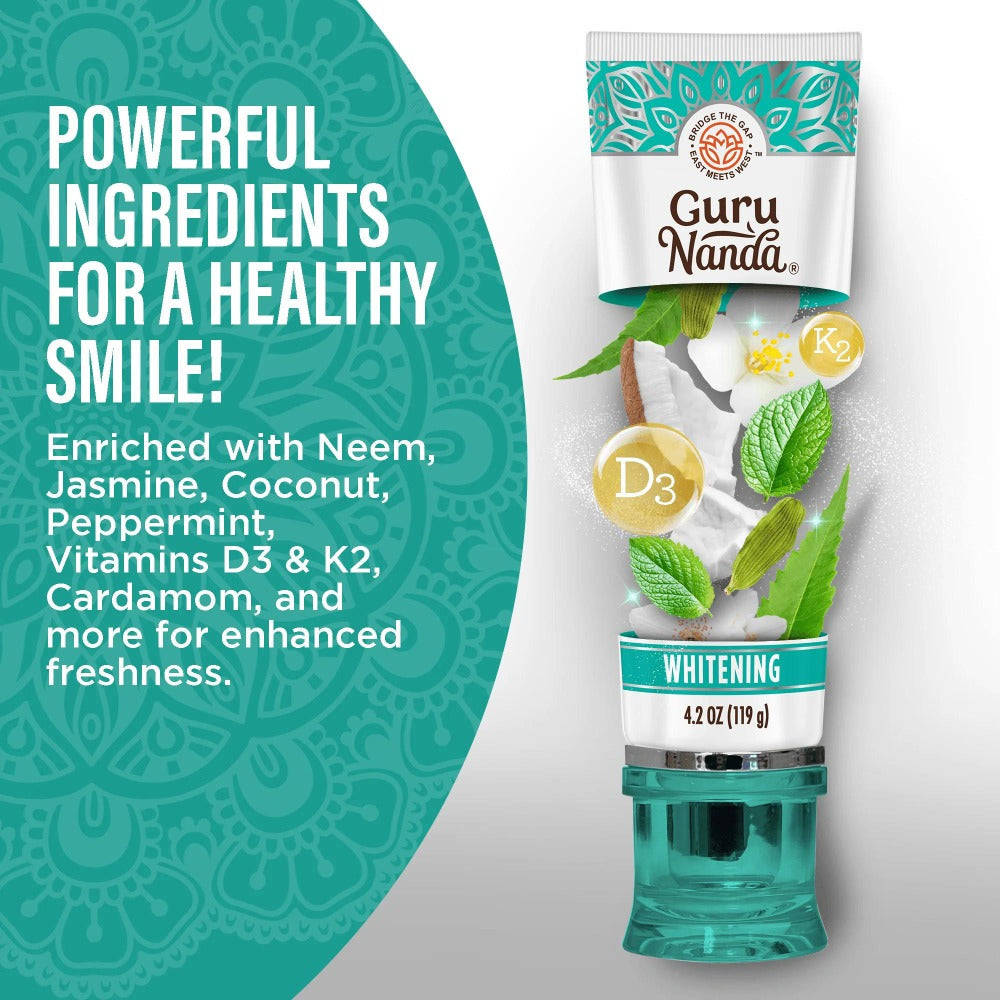 Hydroxyapatite Whitening Toothpaste Fluoride Free – Natural Teeth Whitening for Sensitive Teeth Stain Removal Fresh Breath Enamel Remineralization Support Daily Oral Care Non-Abras - product image 3
