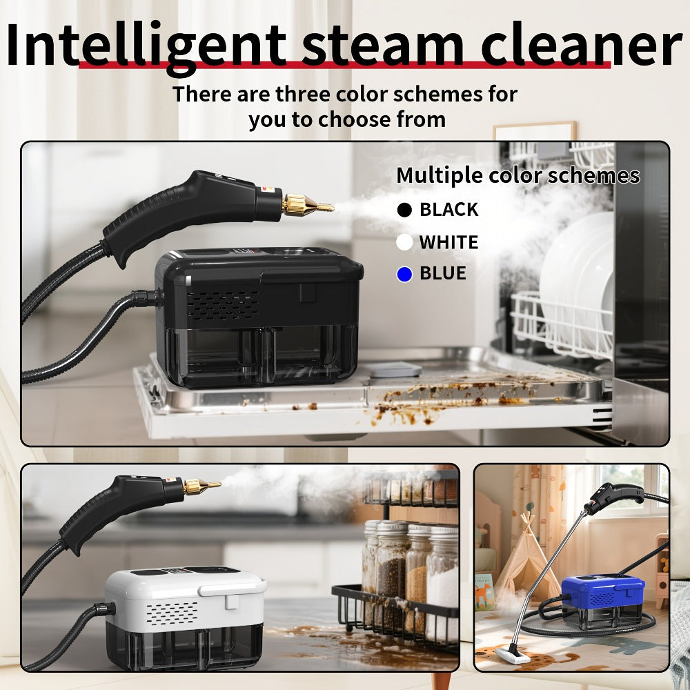 Steam Cleaner Handheld High Pressure Portable | Chemical-Free Deep Clean for Kitchen Grease Range Hood Sofa Tile Grout Car AC Washing Machine | Multi-Surface Steam Cleaning Machine - product image 14