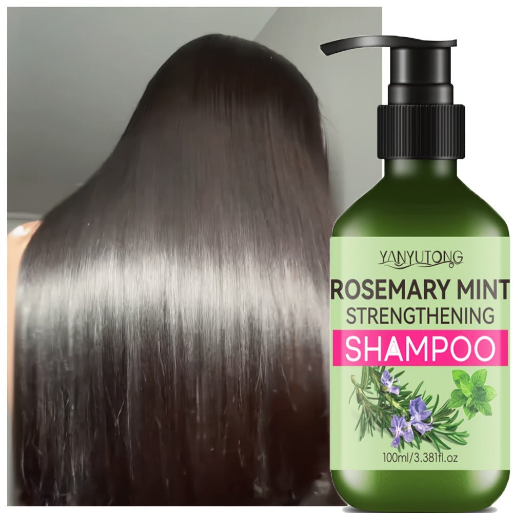 Rosemary Mint Hair Care Set 3pcs – Shampoo Conditioner & Essential Oil with Rosemary Extract | Moisturizes Hair & Nourishes Roots | Unisex All Hair Types | 3.38oz + 3.38oz + 1.01oz - product image 2