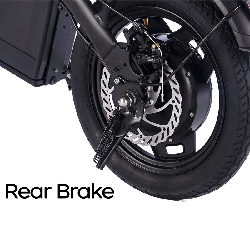 14 Inch Foldable Electric Bicycle, 330 Pound Load-bearing Capacity, Max Speed Of 19MPH, 48V Lithium Battery, Range Of Approximately 18-28 Miles, Portable - product image 23