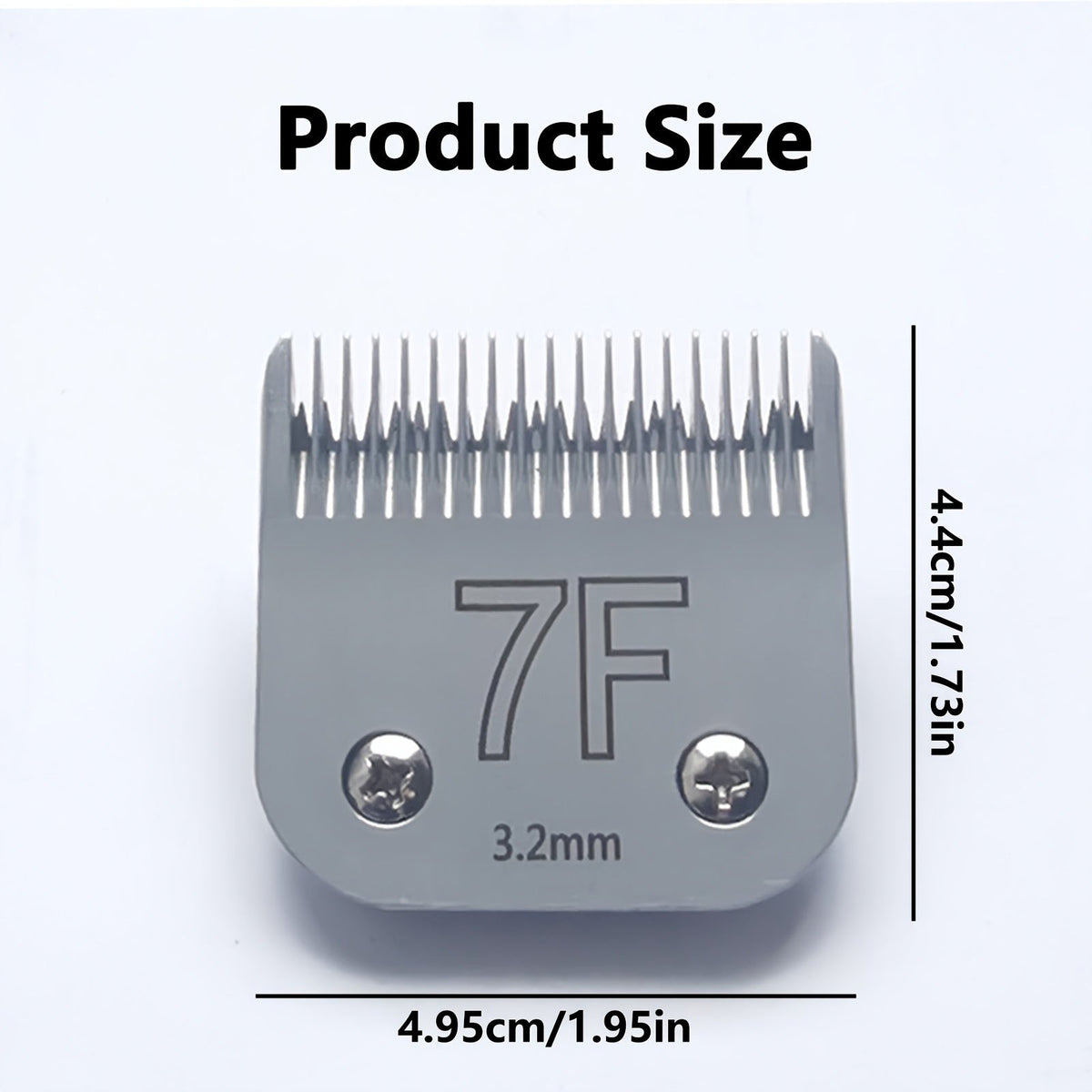 Dog Clipper Replacement Blades – Professional Pet Grooming Accessory – Ceramic & Carbon Steel Detachable Blades in 5 Sizes (3F/4F/5F/7F/10#) – Compatible with - product image 4