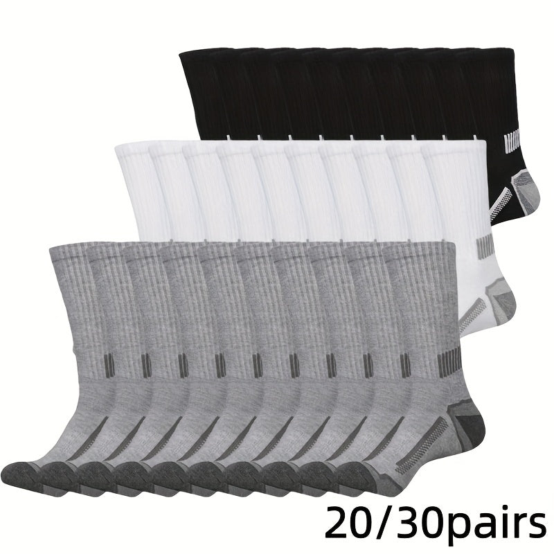 20/30 Pairs of Men's Long Socks Autumn and Winter Ankle Socks Sports Socks - product image