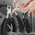 Large Opening Diagonal Blade Toenail Clippers for Thick Nails 5-Piece Set Heavy Duty Stainless Steel Ingrown Toenail Clipper with Nail File for Seniors Men Women Big Toe Cutter Kit - product image 10