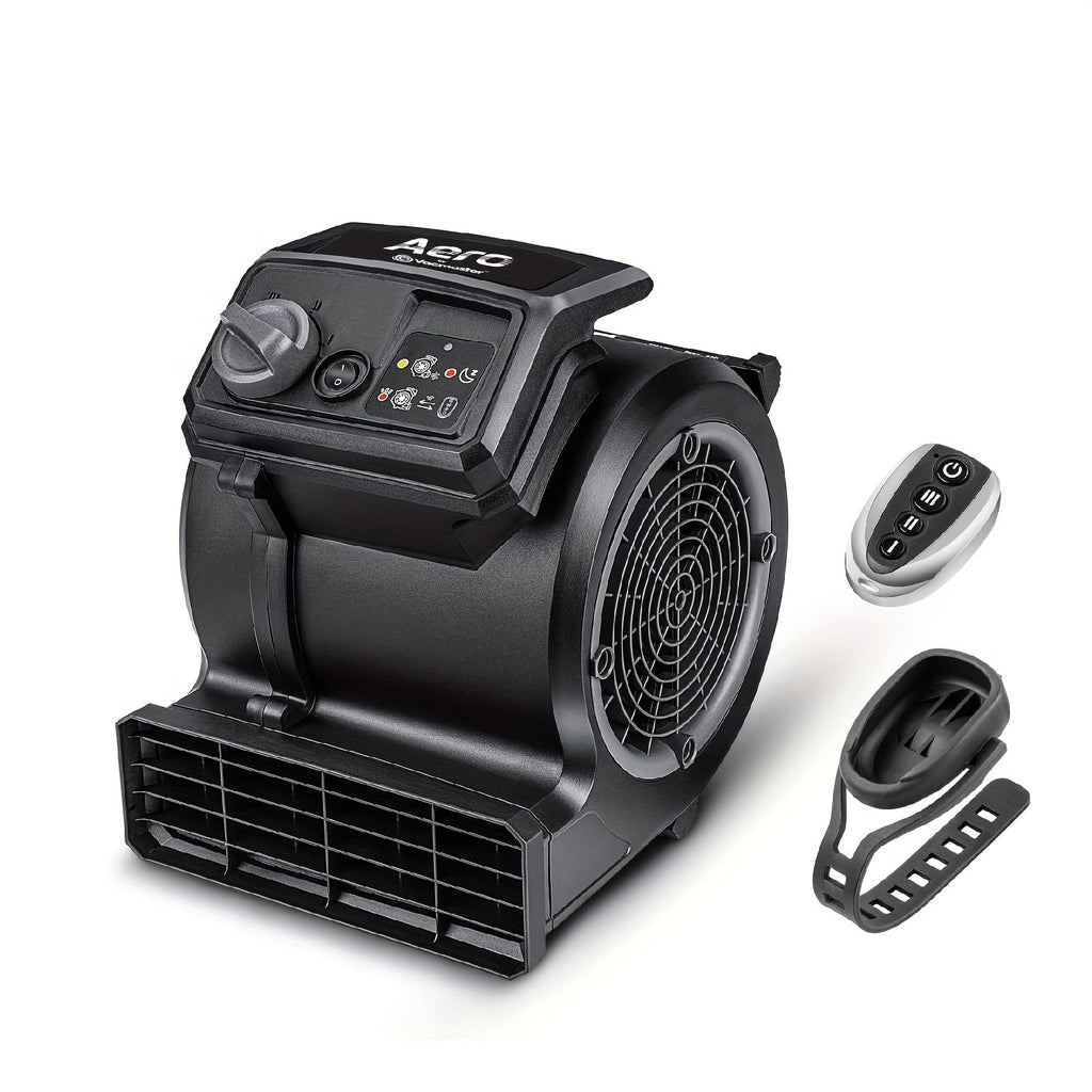 Air Mover Floor Dryer 550 CFM Portable Carpet Blower Fan for Water Damage Restoration Drying Cooling Floors Carpets Walls Remote Control and Manual Options - product image 18