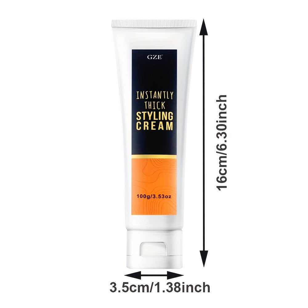 Volumizing Texturizing Hair Cream for Women Men 100g - Instant Volume Boost Adds Body & Definition Lightweight Non-Greasy Formula for Fine Flat Limp All Hair Types Natural Finish - product image 5