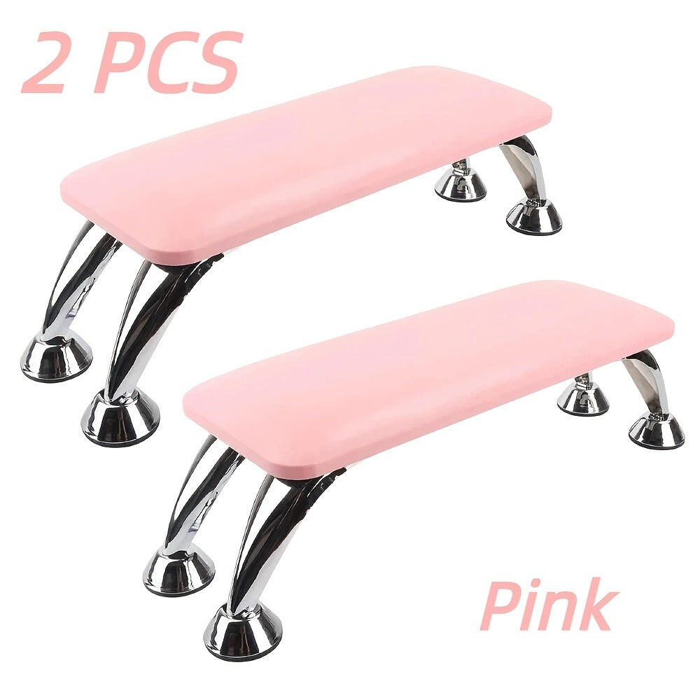 Nail Armrest Hand Pillow Professional Manicure Wrist Rest Cushion for Nail Salon Studio – Soft Hand Rest Support for Nail Tech Pink Black White 1pc or 2pcs - product image 8