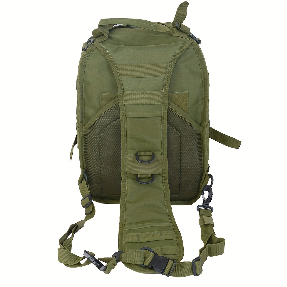 Single Shoulder Crossbody Sling Pack for Hiking, Patrol & Outdoor EDC, Adjustable Strap, Multi-Pocket – Tactical Chest Bag - product image 5