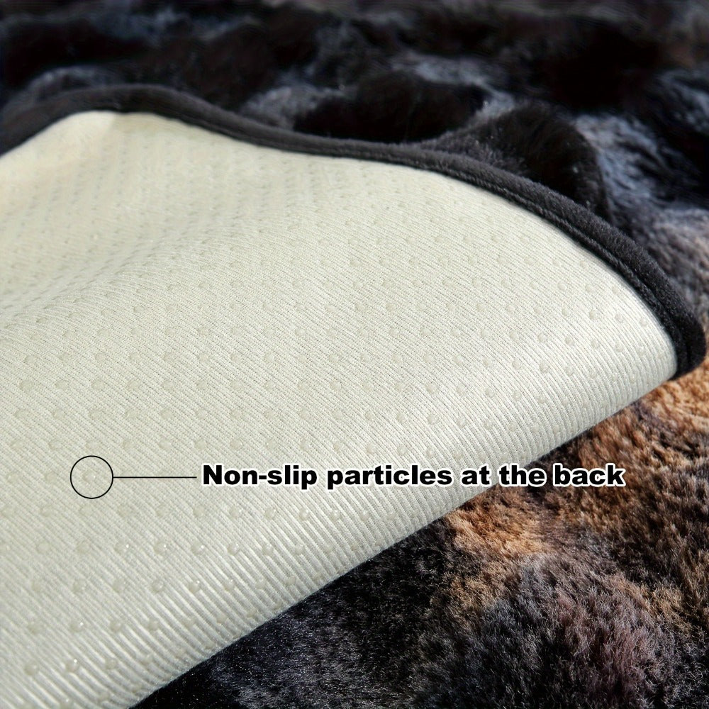 Plush Sofa Cover Faux Lamb Thick Fluffy Couch Slipcover Pet Friendly Machine Washable Gradient Color Polyester Furniture Protector for Armchair Single Double Triple Sofa Living Roo - product image 49