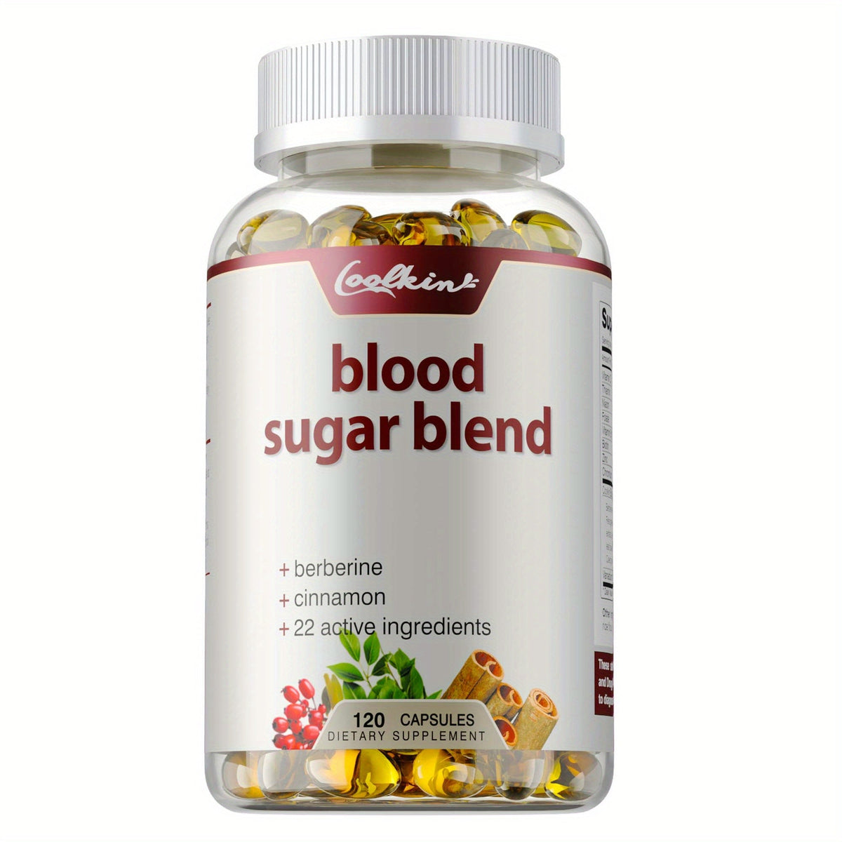 Blood Sugar Blend 120 Capsules – Berberine HCL, Cinnamon, CoQ10, Turmeric & Alpha Lipoic Acid – Natural Formula to Support Healthy Blood Sugar Levels – Daily Wellness Supplement - product image 10