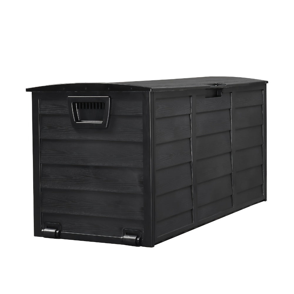 75 Gallon Deck Box with Wheels – 284L Resin Outdoor Storage Box Lockable Plastic Container for Patio, Pool & Garden, 110 lbs Capacity, Multiple Colors, Weatherproof Outdoor Storage - product image 10