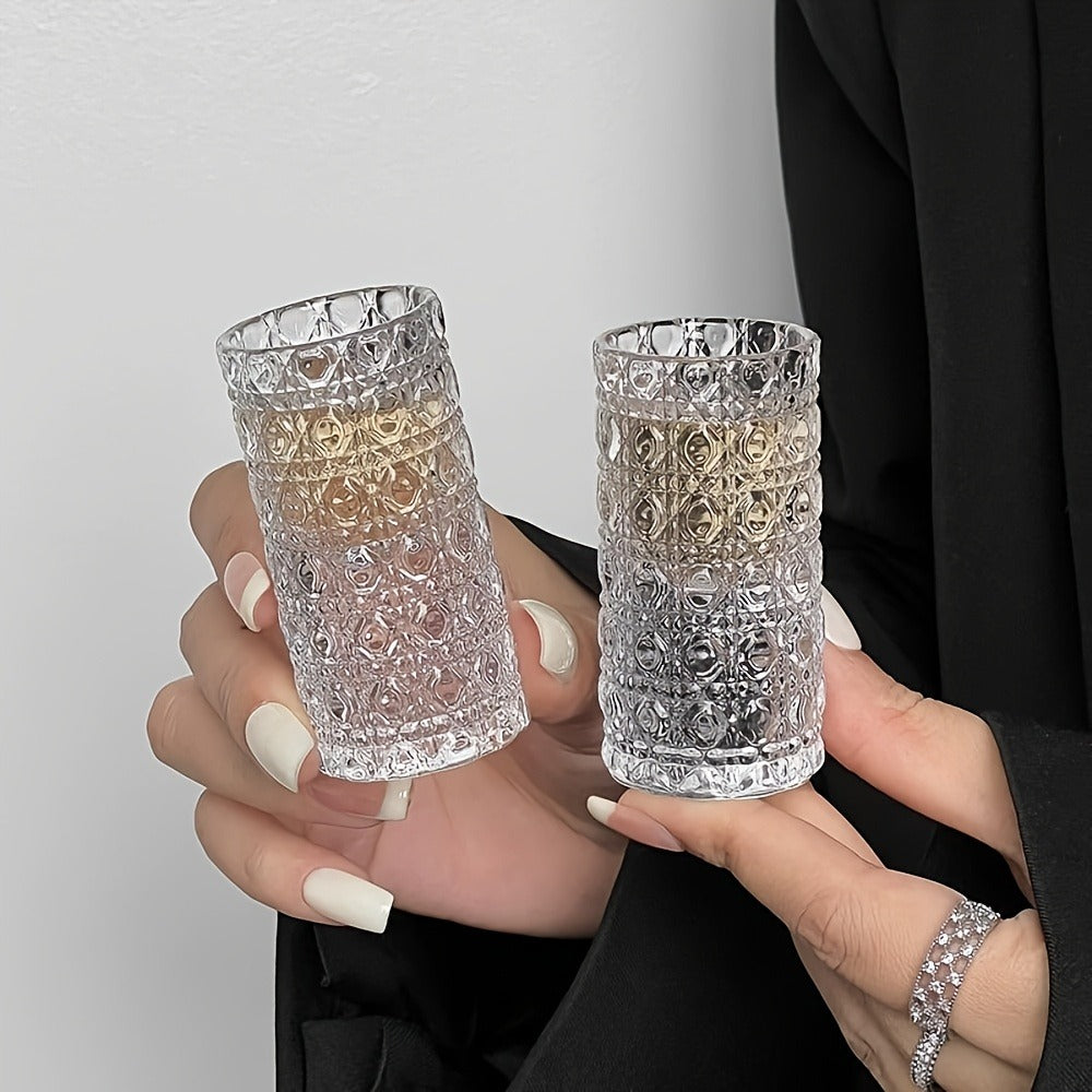 Shot Glass Set Diamond Engraved – Whiskey Vodka Tequila Glasses for Parties Weddings Home Bar Entertaining Reusable Barware Gift - product image 9