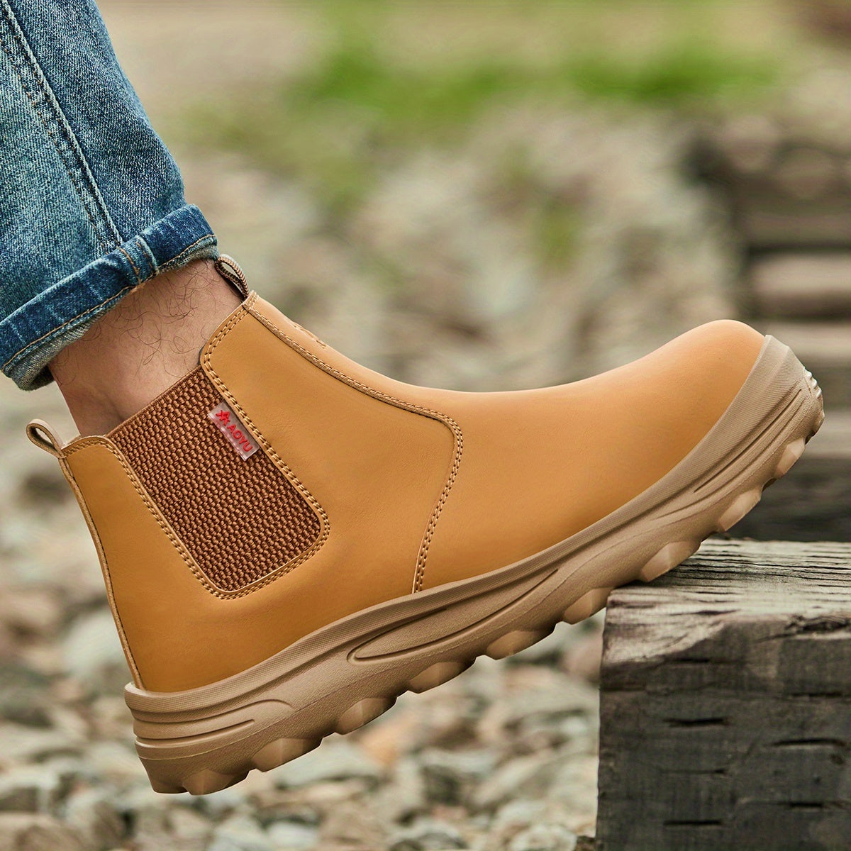 Men's Work Shoes, All-Season Labor Shoes, Work Boots, Comfortable Fabric Insoles, Casual Outdoor Sneakers, Construction Boots - product image 30