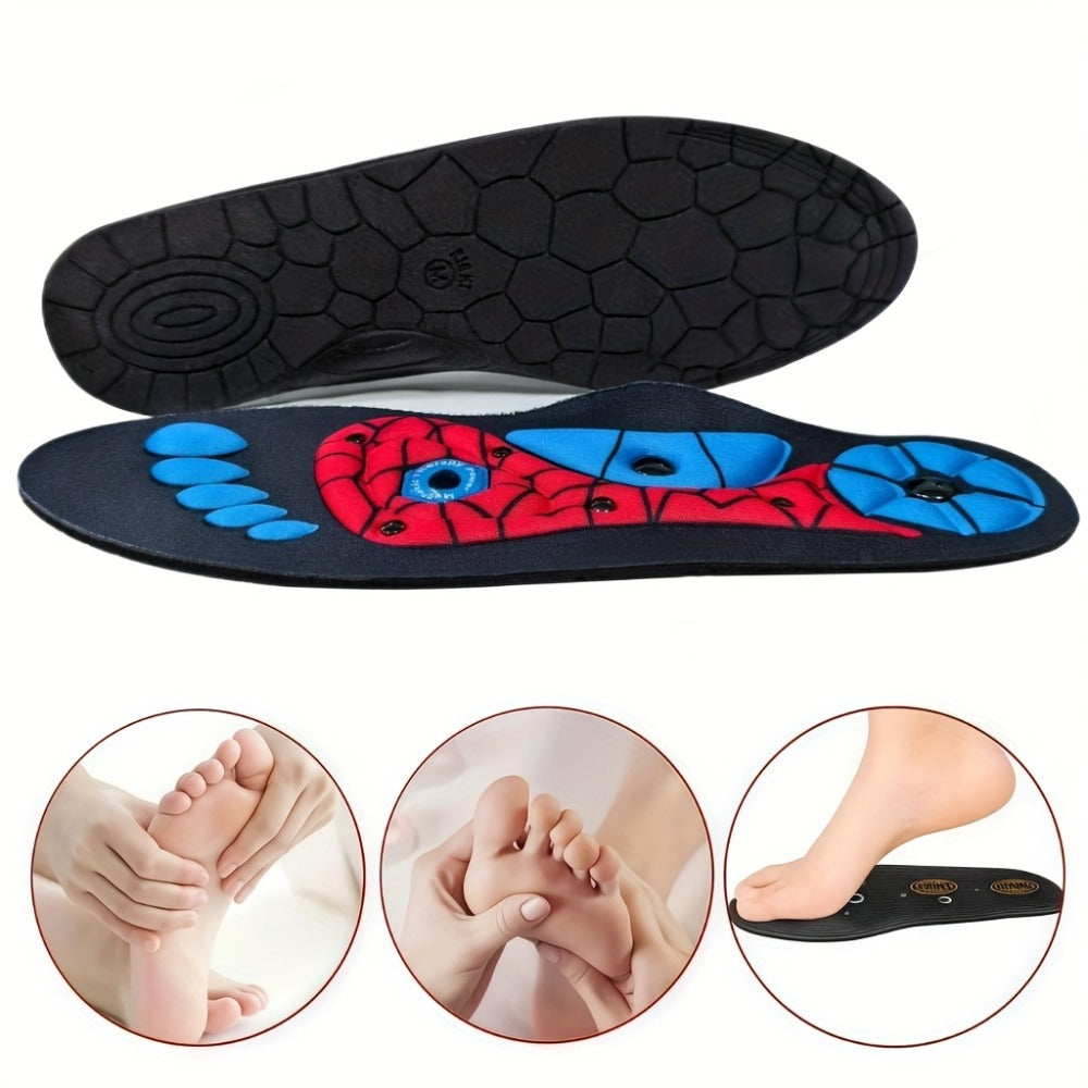 Massage Insoles Acupoint Pressure Foot Massage – Breathable Sweat-Absorbing Flat Foot Insoles for Men & Women, Meridian Stimulation Comfort Insole - product image 4